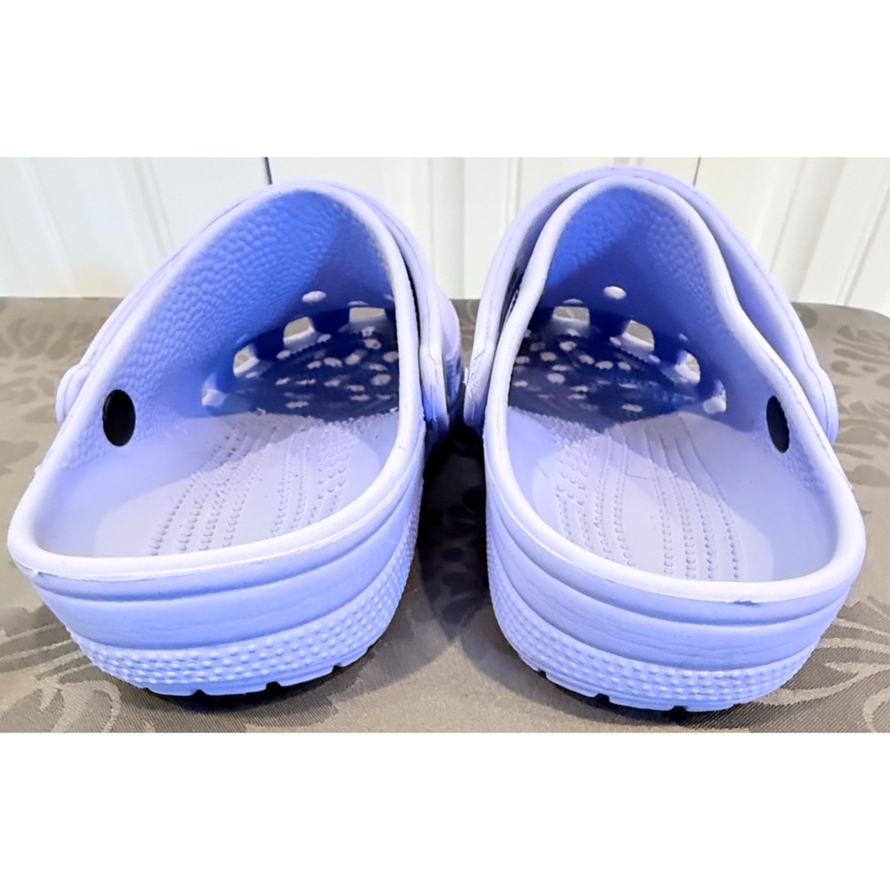 Crocs Classic Clog Lavender Purple W7 M5 Unisex Slip On Comfort Casual Shoes - Picture 6 of 10